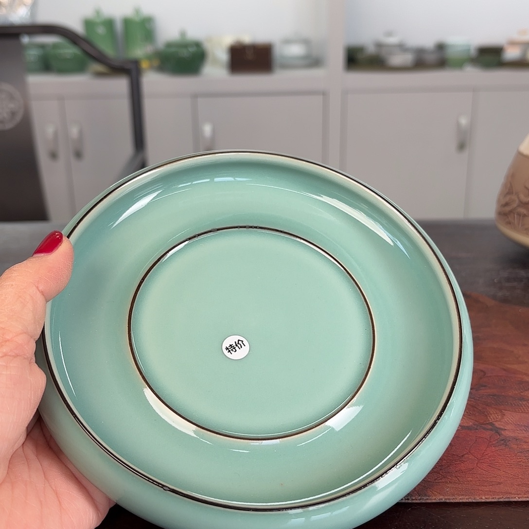 龙泉云间青瓷小米茶器