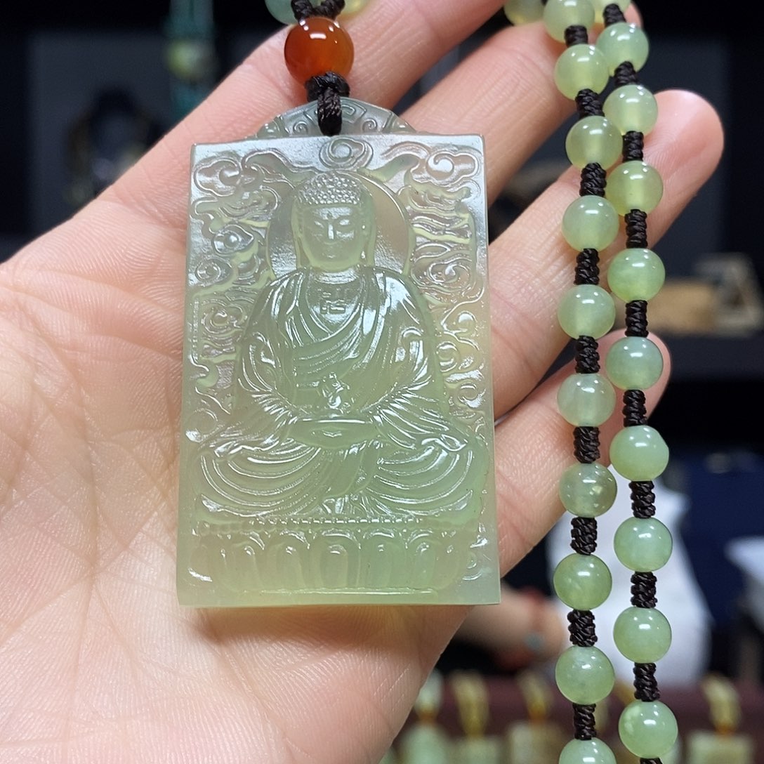 岫玉挂件吊坠未镶嵌