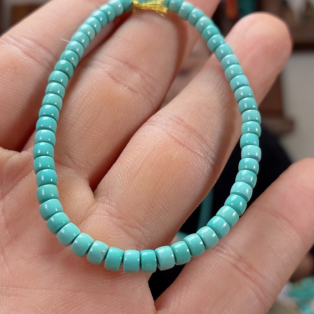 未镶嵌绿松石珠宝奇石