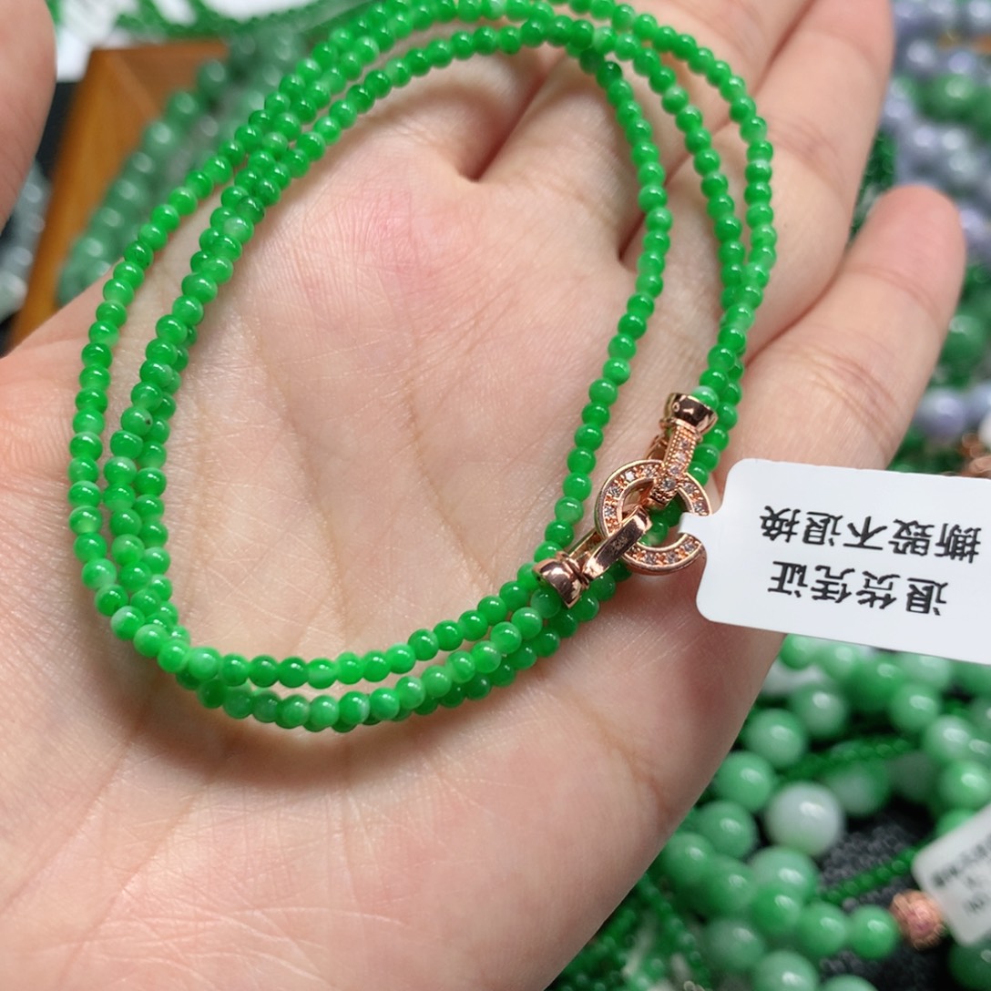 未镶嵌手链翡翠翡翠