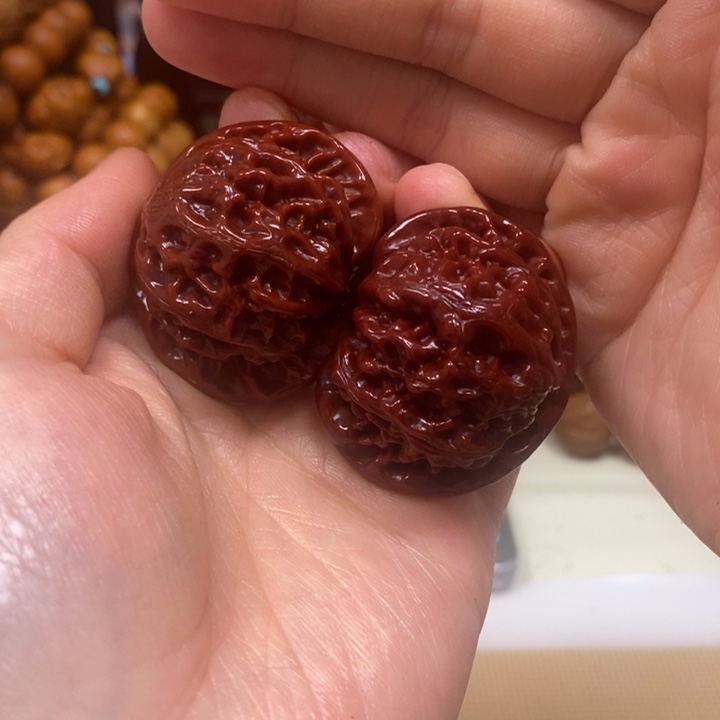 文玩核桃吊坠宫灯