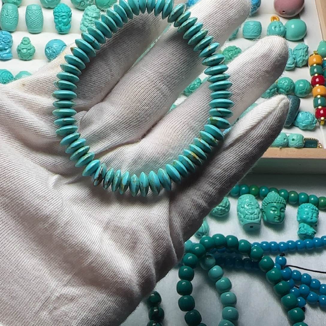 非金属飞碟隔片手串