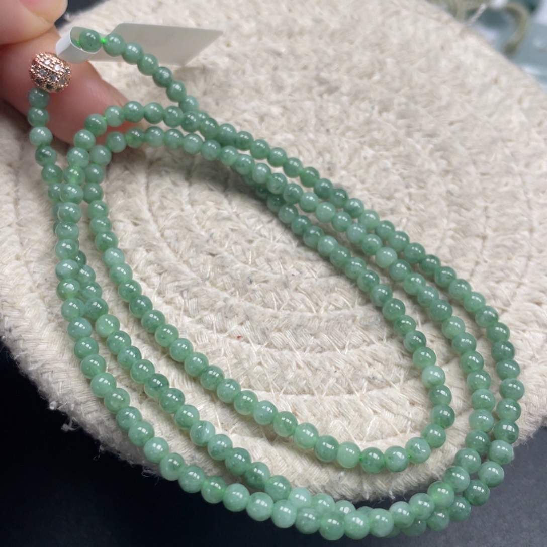 翡翠未镶嵌颈饰天然A货缅甸翡翠3.6