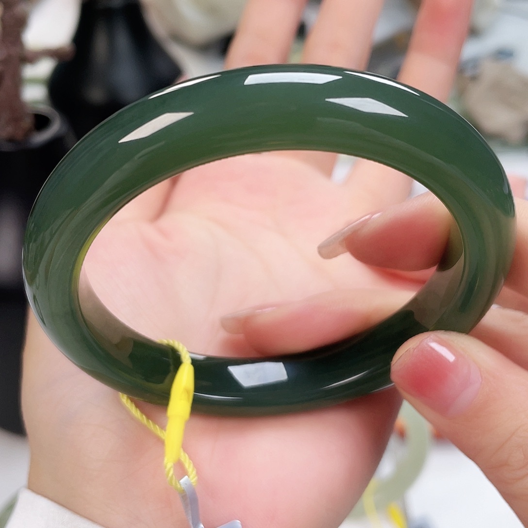 和田玉手镯61️⃣未镶嵌