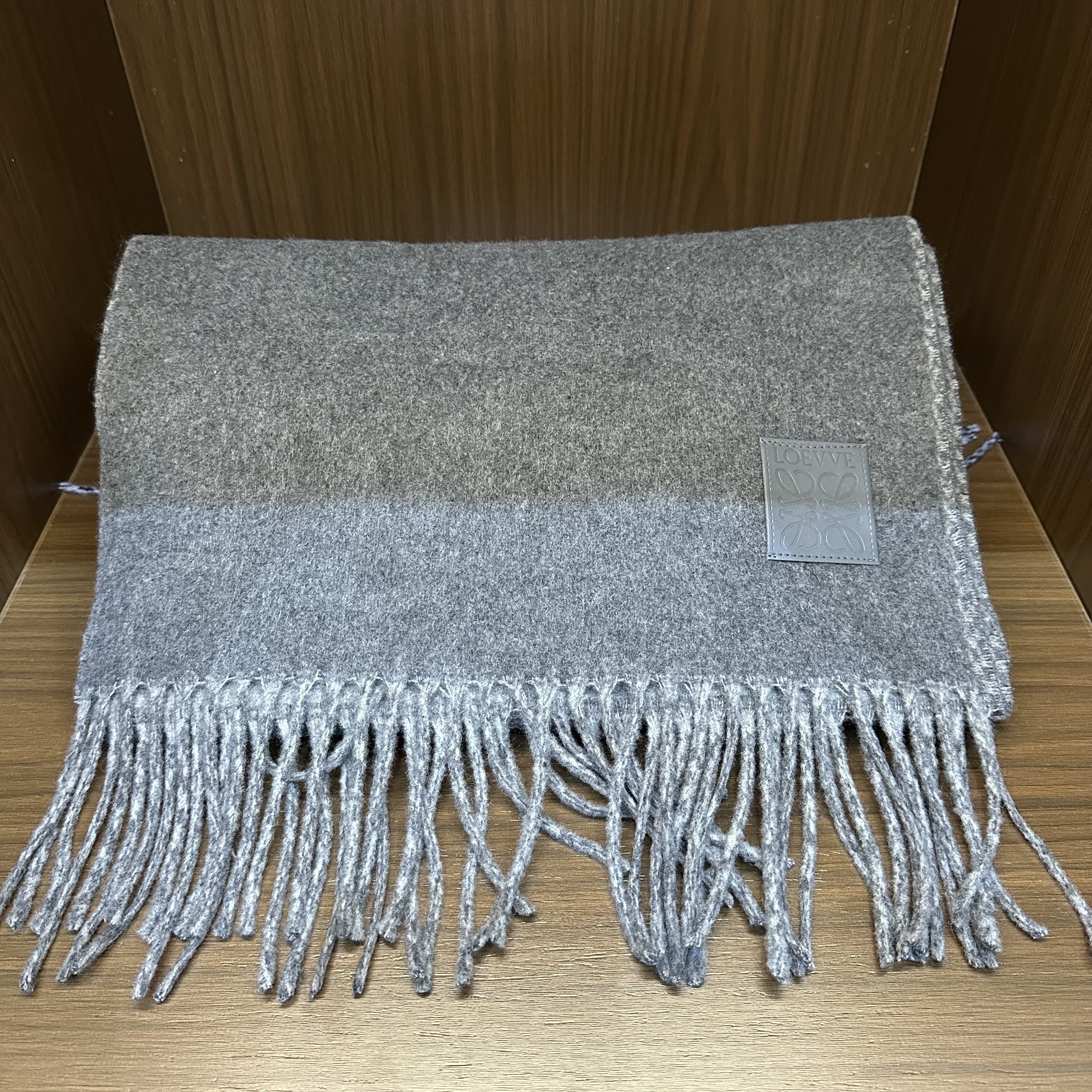 Loro Percival·高定男装 罗意围巾简约温暖自然风3-3