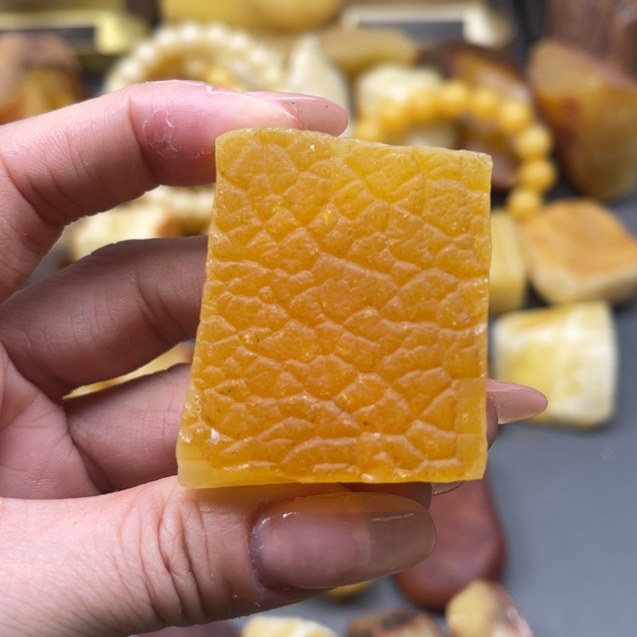 【闪购商品】未镶嵌定制琥珀天然琥珀蜜蜡原石定制