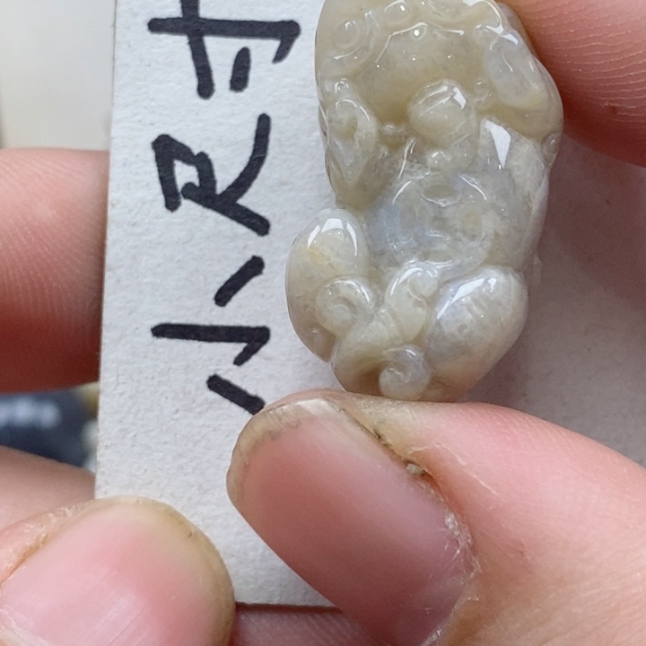 颈饰未镶嵌硅化珊瑚（珊瑚玉）
