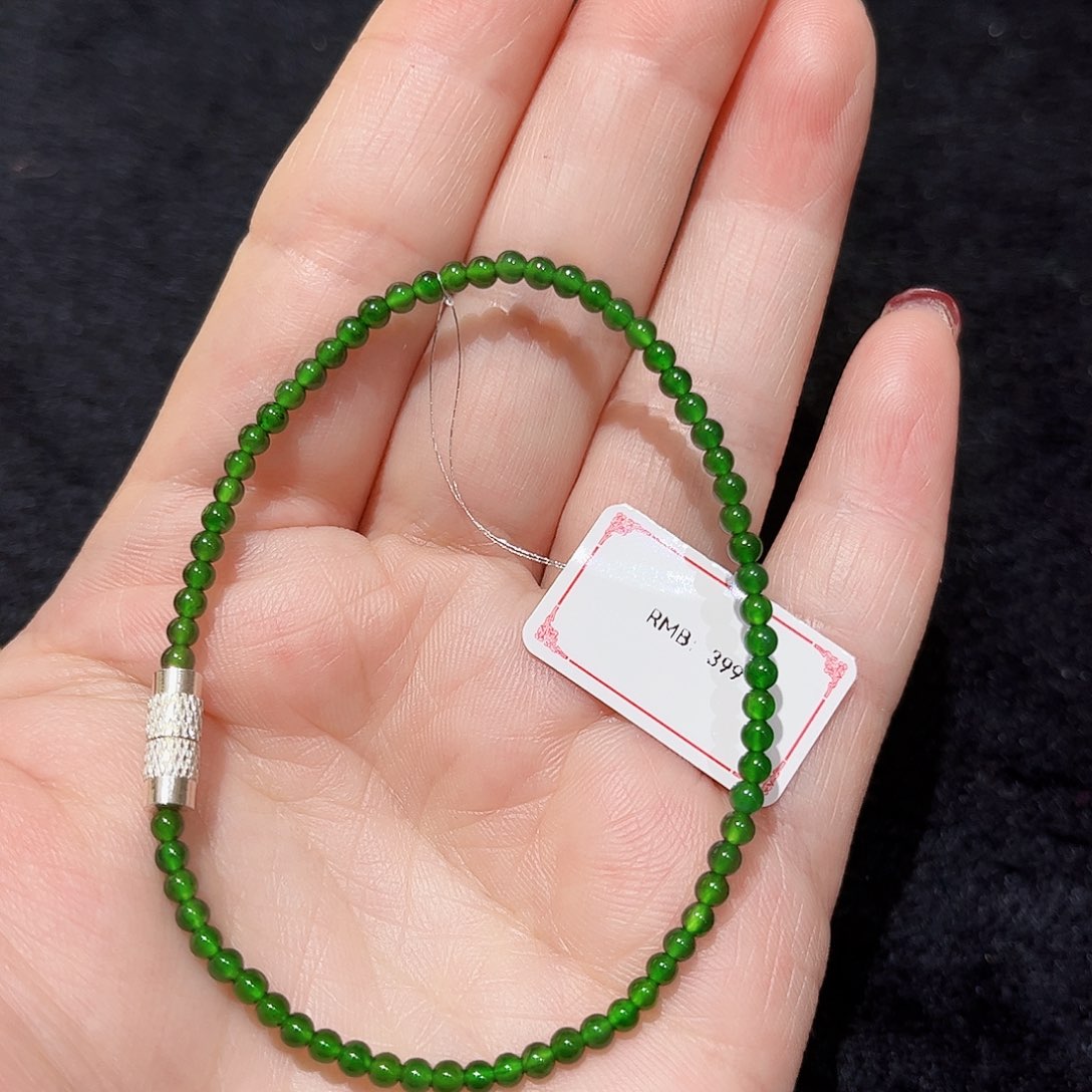 合金手链翡翠翡翠手串