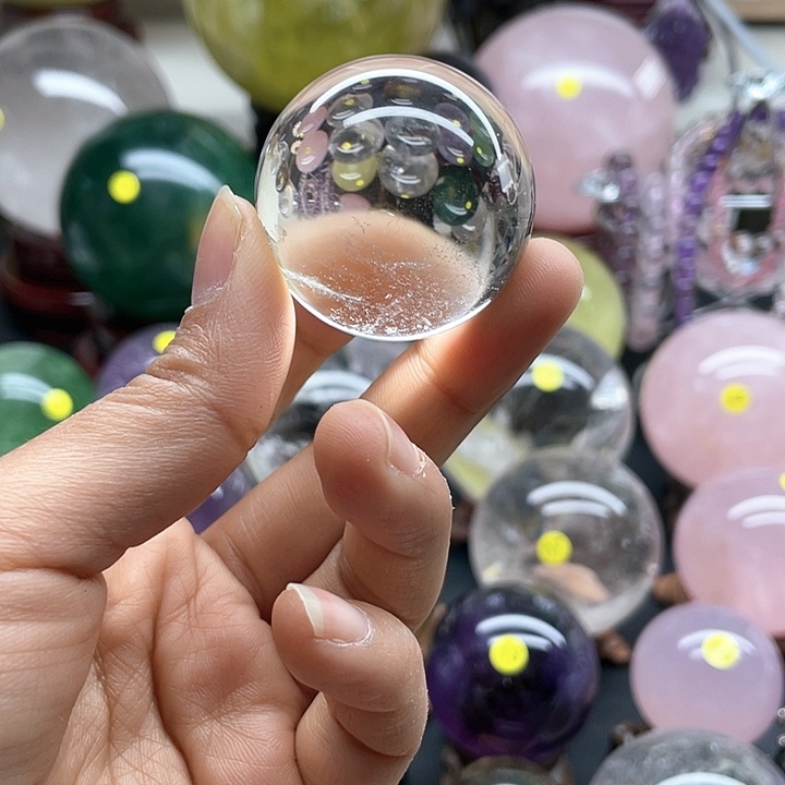 水晶天然水晶白卡3.93透未镶嵌