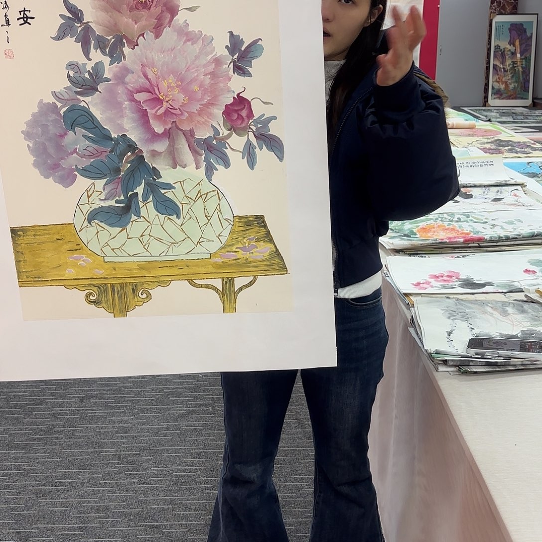 国画国画作品纯手绘