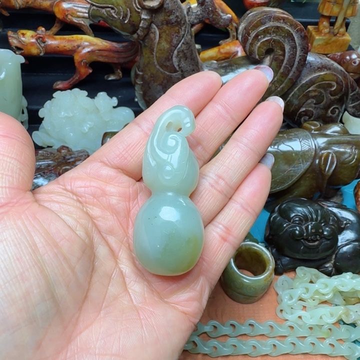 和田玉把件未镶嵌