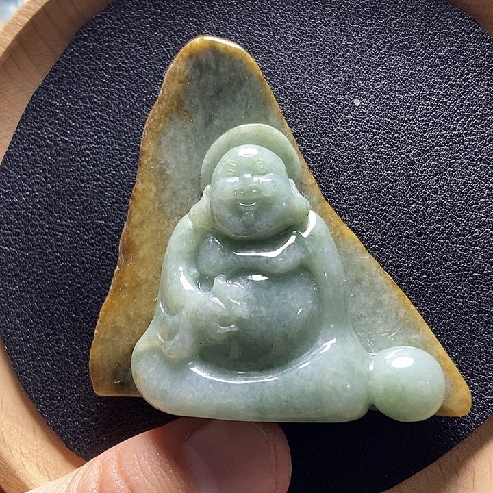翡翠颈饰未镶嵌缅甸a货
