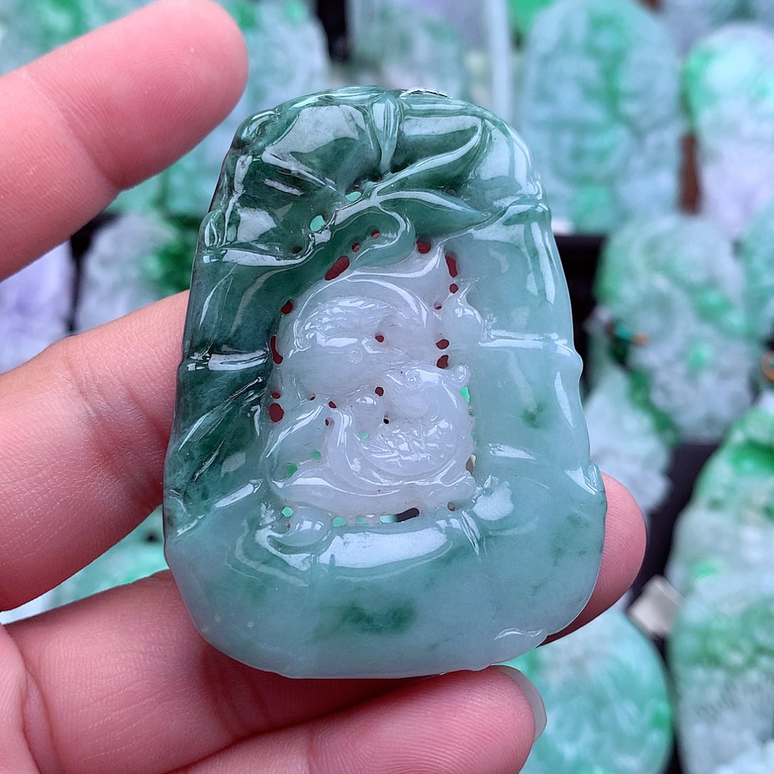 翡翠吊坠(不含链)未镶嵌