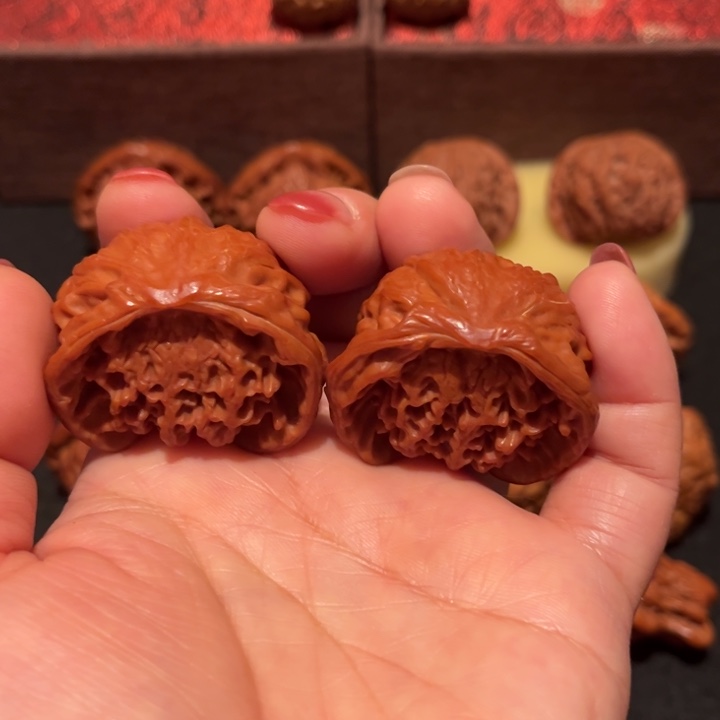 吊坠文玩核桃蛇头聚宝盆