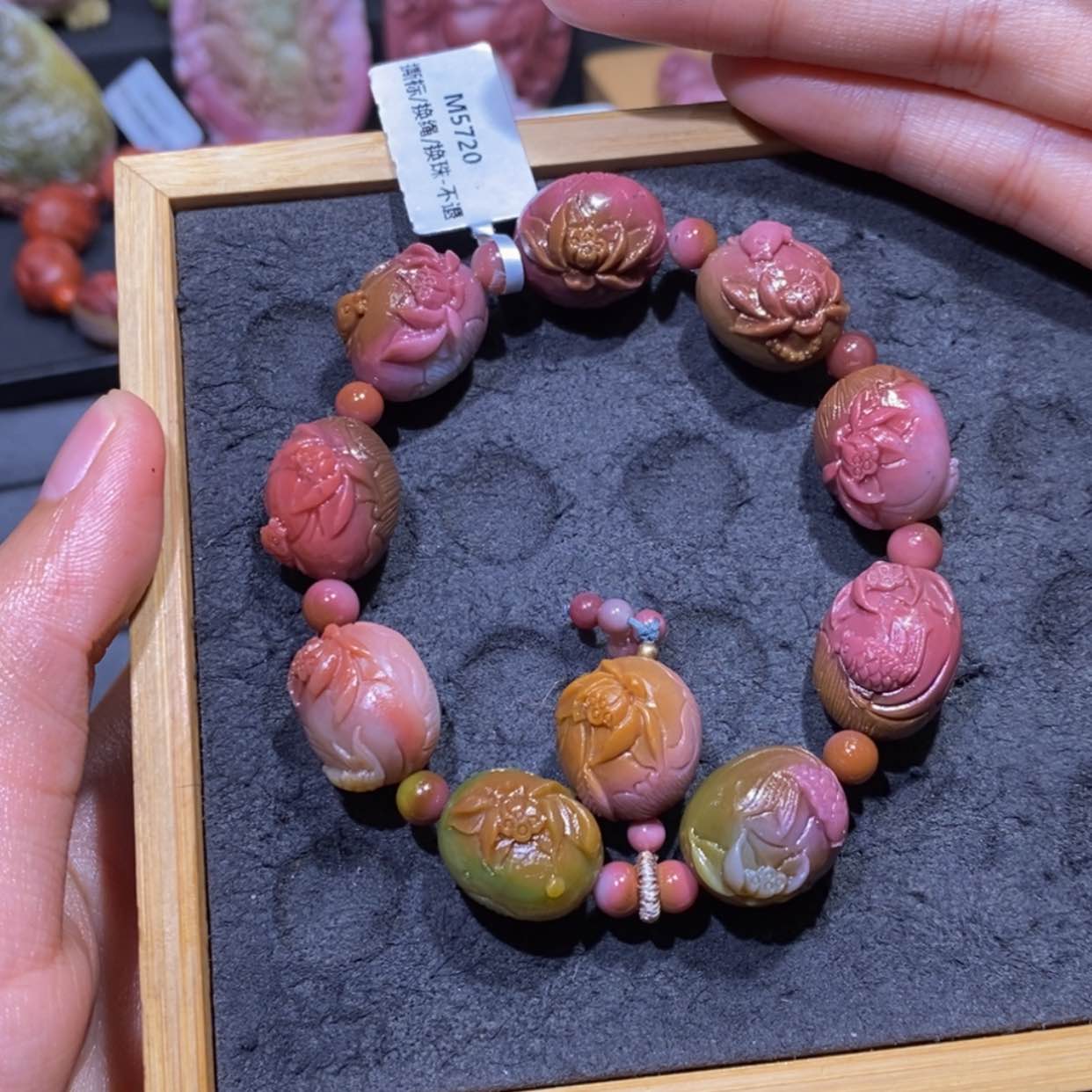 【闪购商品】玛瑙/玉髓手串未镶嵌盐源玛瑙茶