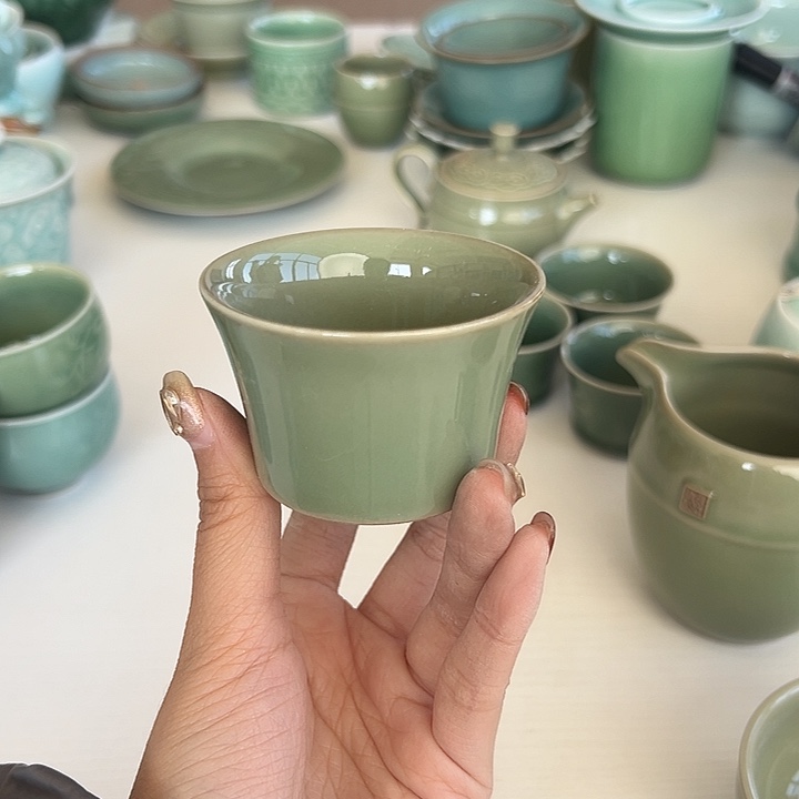 小米茶器龙泉青瓷