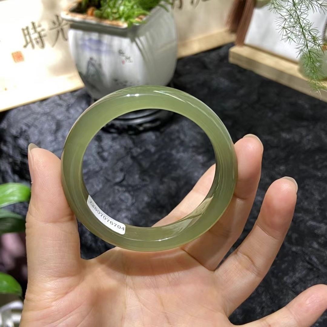 【冰湖水】时尚温润百搭送礼家居摆件女士戴条宽13mm