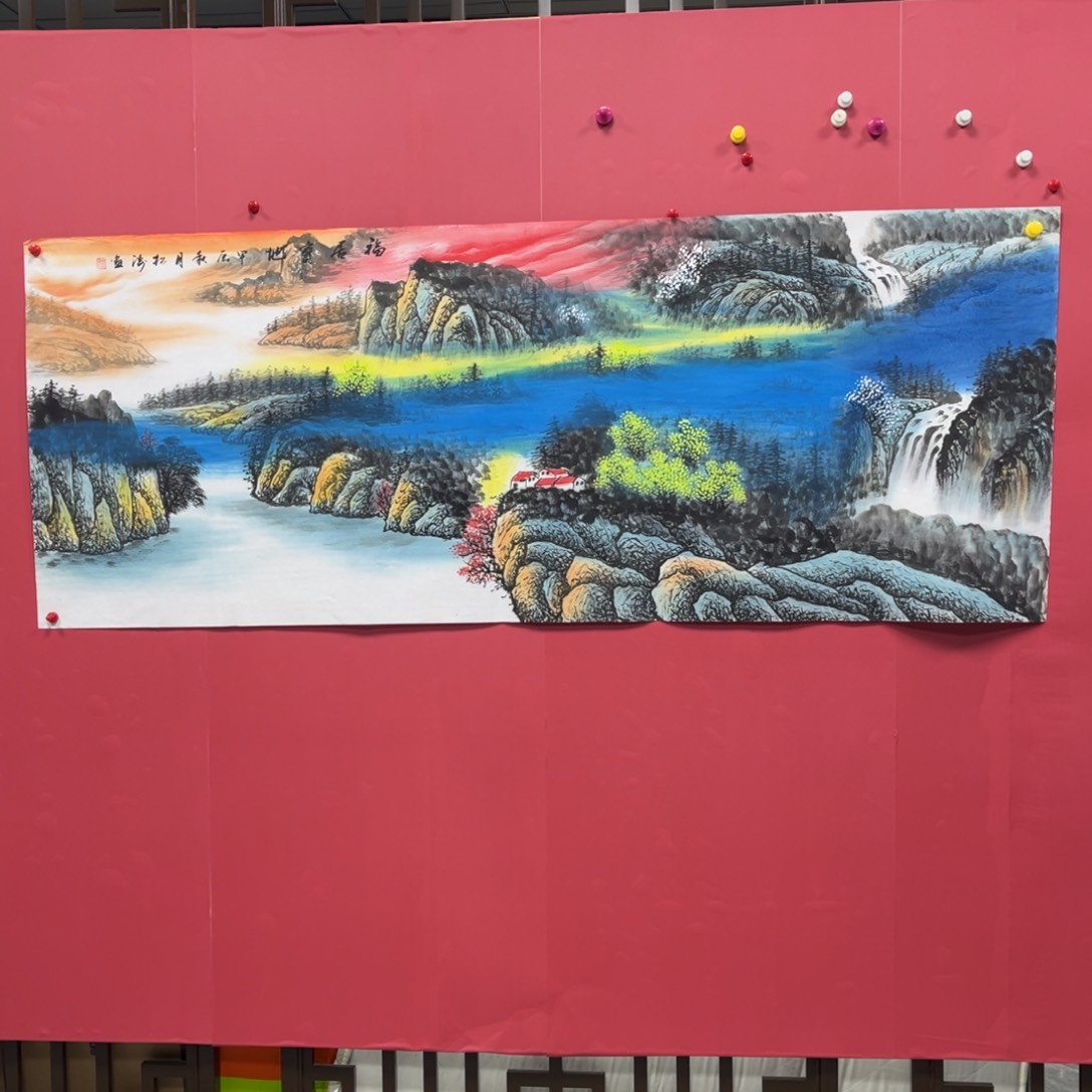 国画国画作品集一个由