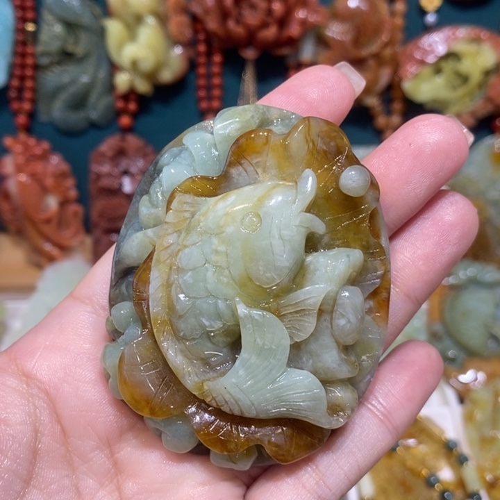 ʚ***ɞ蛇纹石玉未镶嵌颈饰