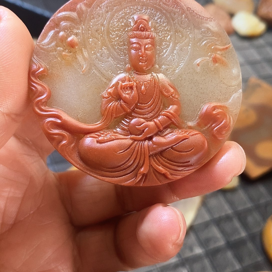 石英质玉（黄龙玉）黄龙玉未镶嵌