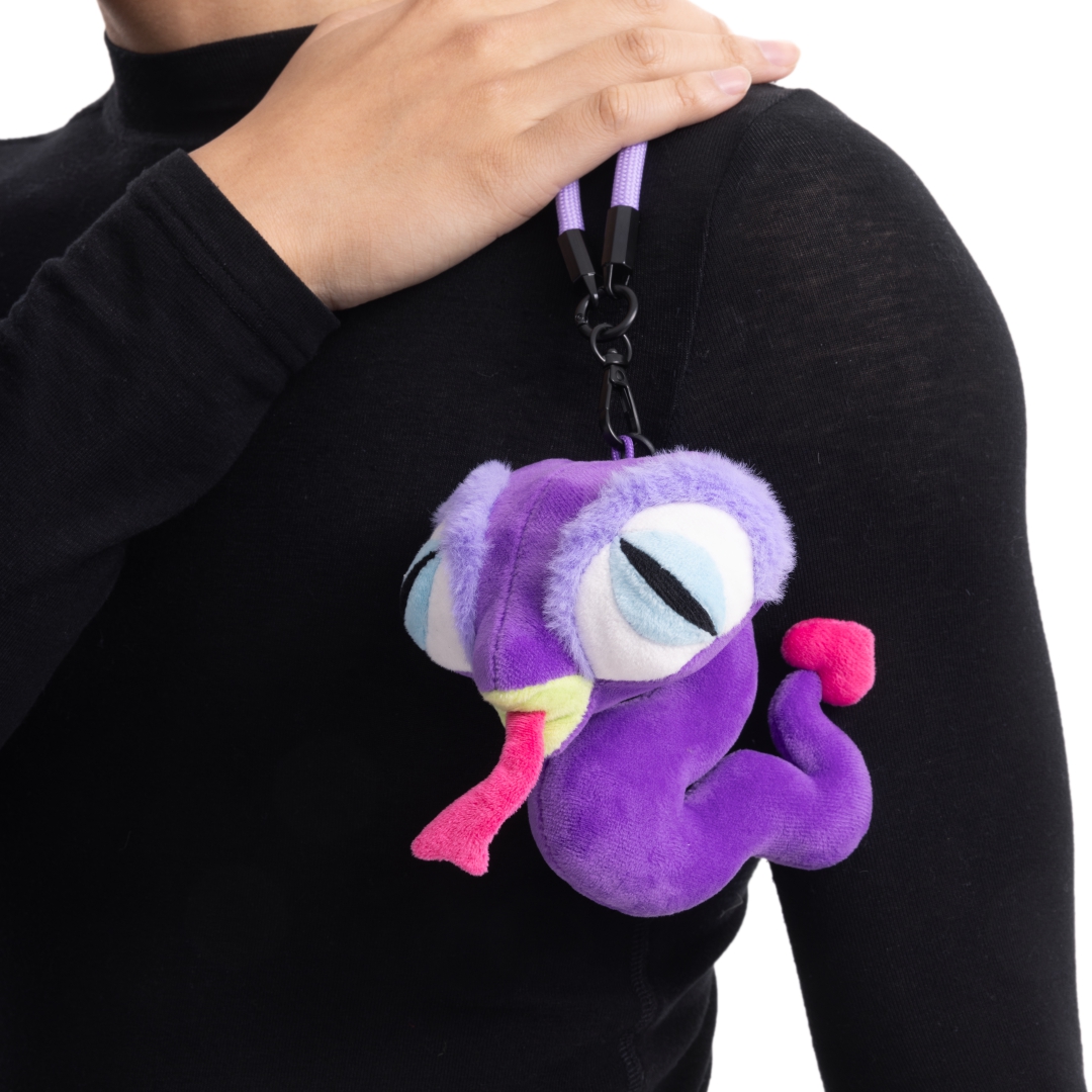 3me新年“开心”蛇娃娃玩偶挂件挂饰钥匙扣