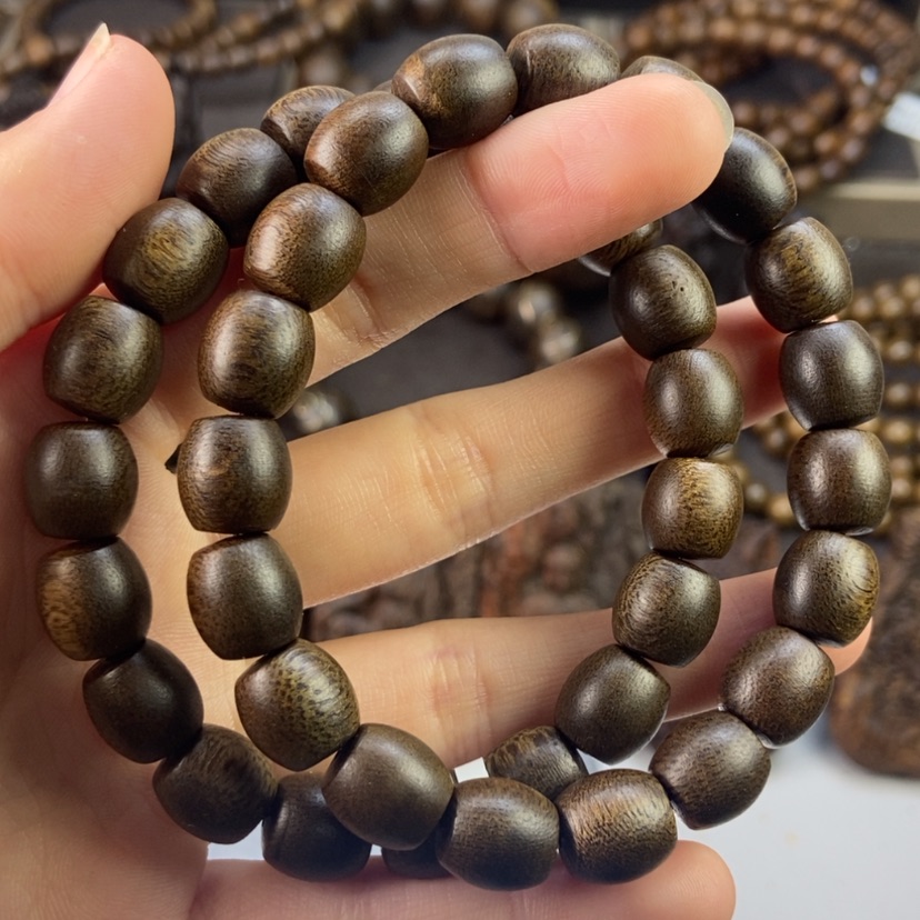 【闪购商品】沉香手串单***棍越南芽庄白棋