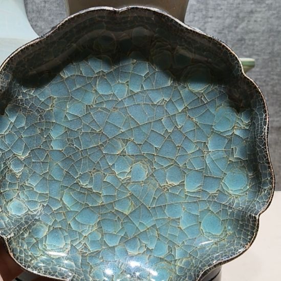 酷***살龙拳冰裂纹笔洗一个