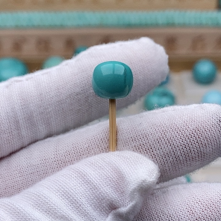 绿松石珠宝奇石未镶嵌小*子