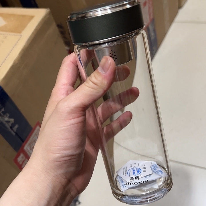 晶狮单层烫手  901-500ml  绿   杯套