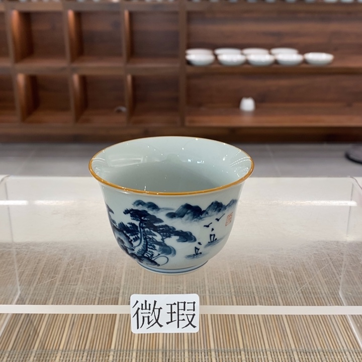釉下老陶泥手工绘制