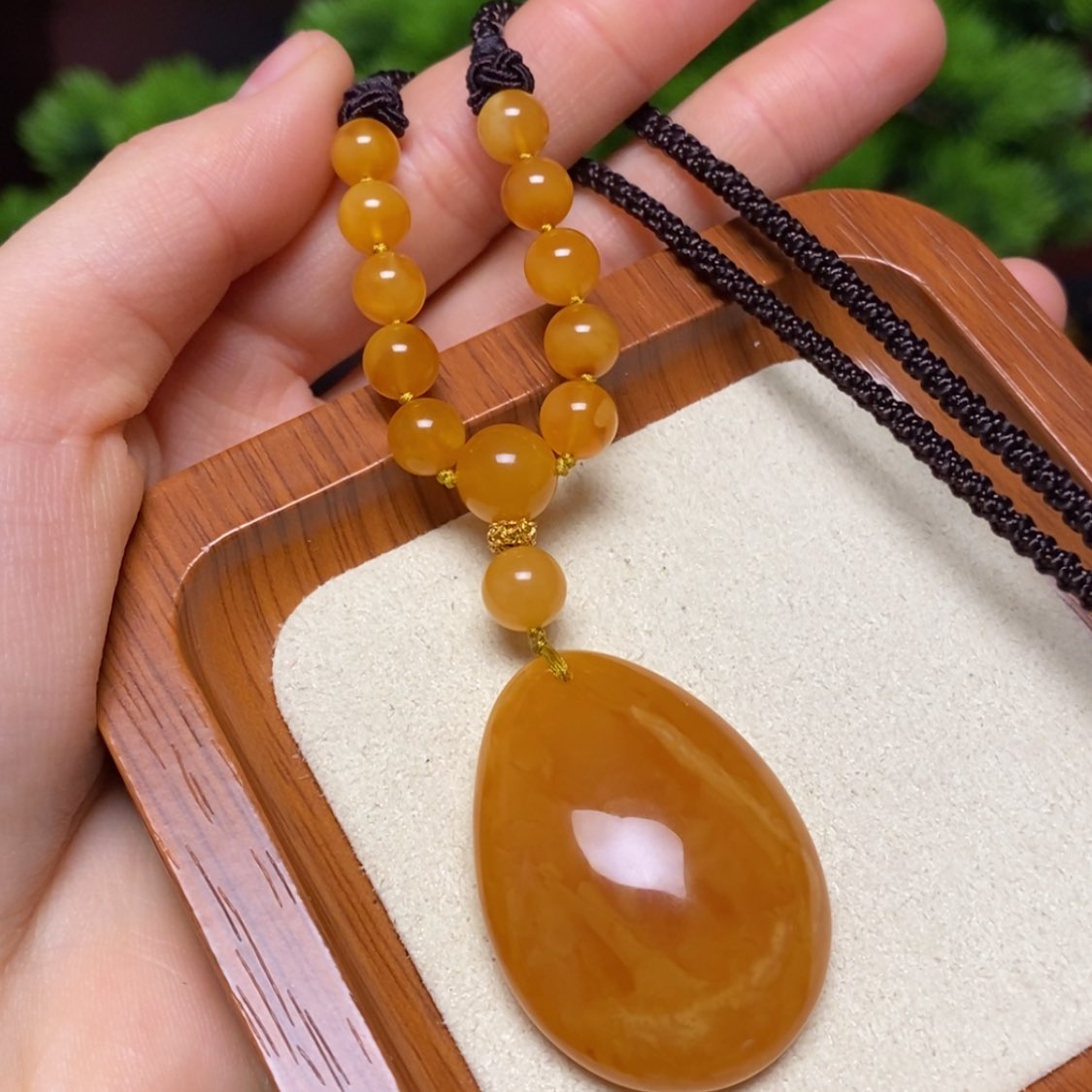 【闪购商品】蜜蜡颈饰未镶嵌项链