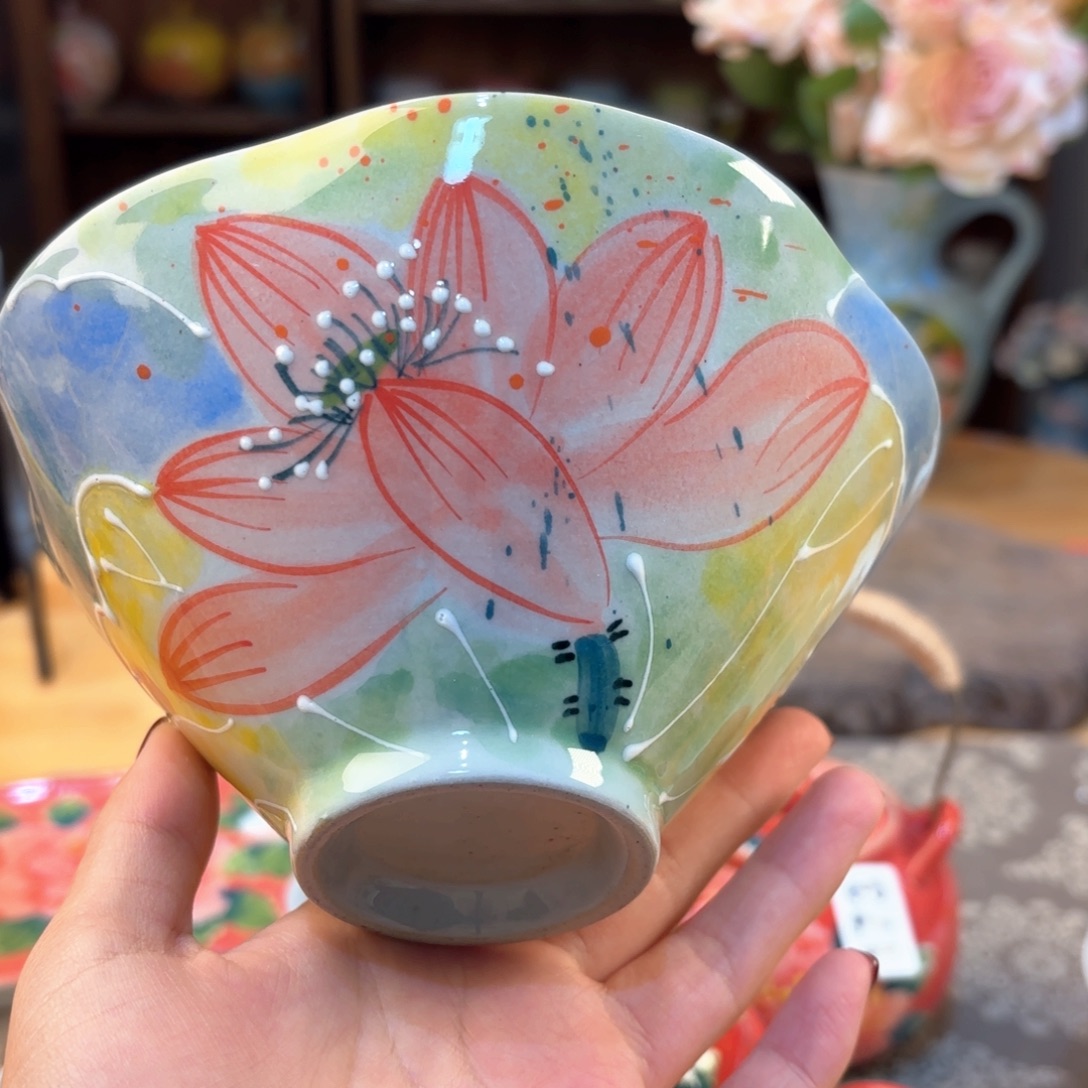 景德镇手绘高温釉下彩陶瓷茶具