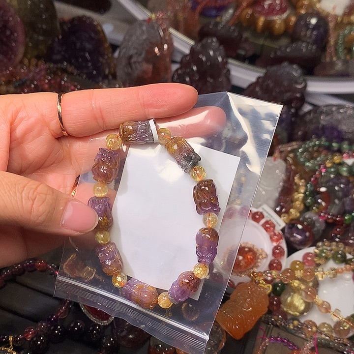 水晶颈饰未镶嵌订制