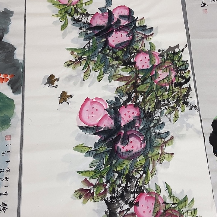 三个张画廊直播间！