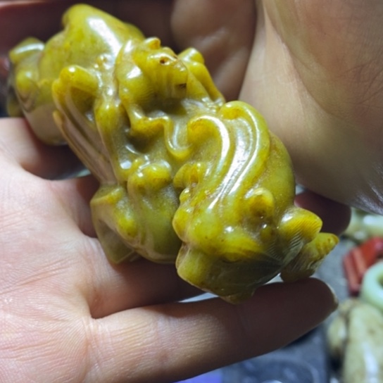 和田玉把件未镶嵌