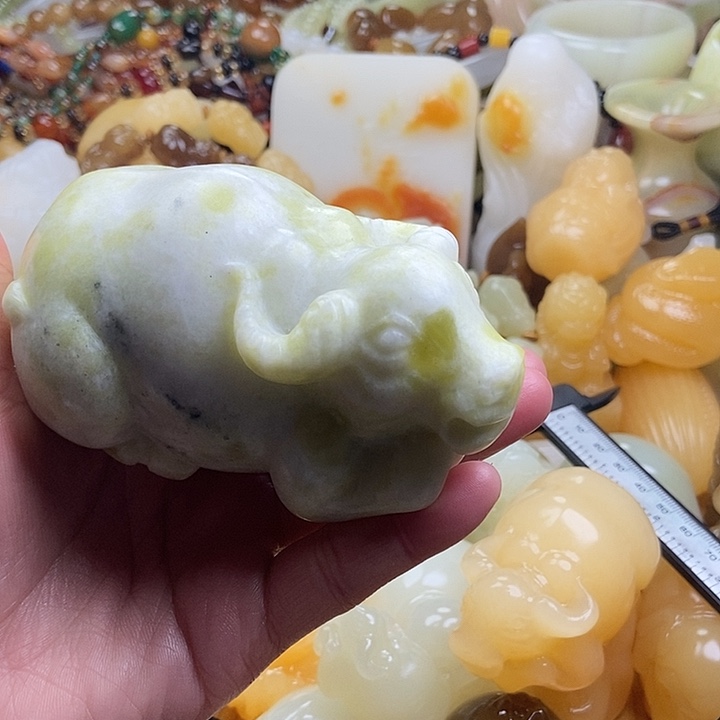 磨***的完全开放摆件摆件