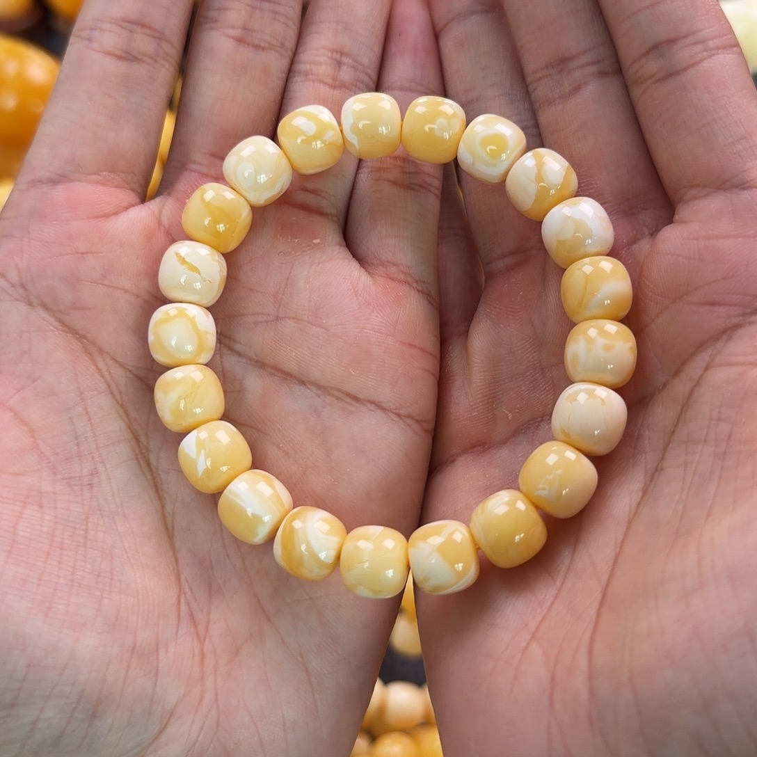 琥珀未镶嵌珠宝奇石11mm同料