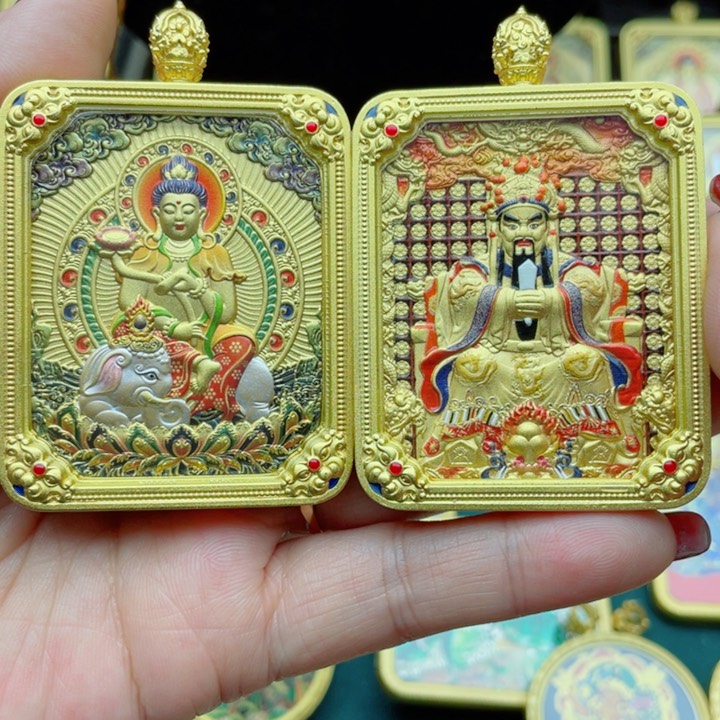 吊坠宇*唐卡唐卡塔诺哦她在