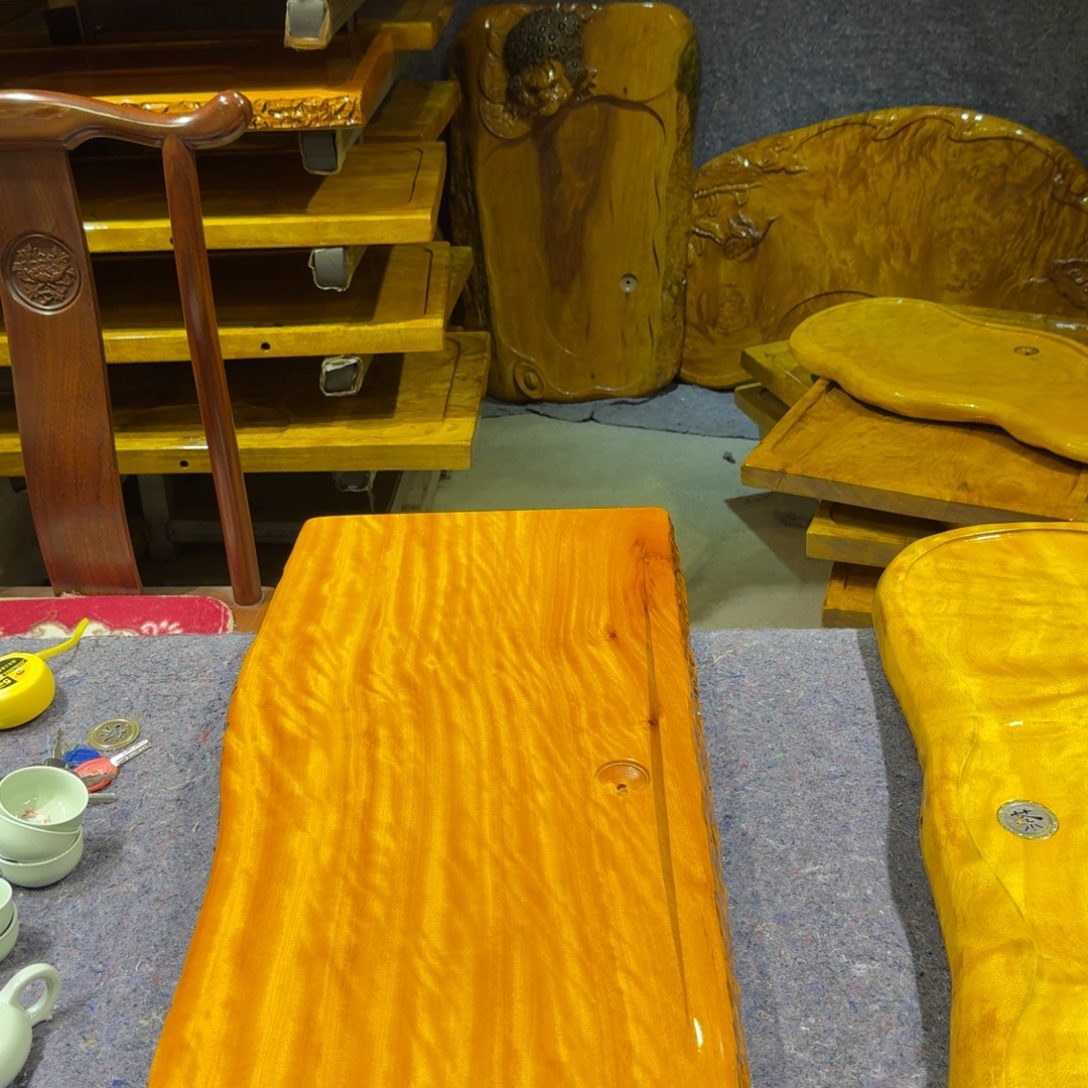 木整板整料实木茶盘