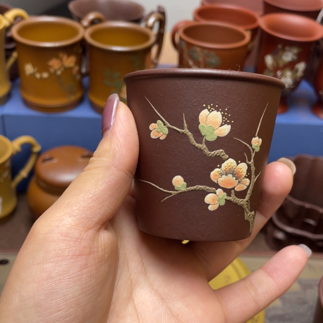 紫砂茶杯紫砂主人杯