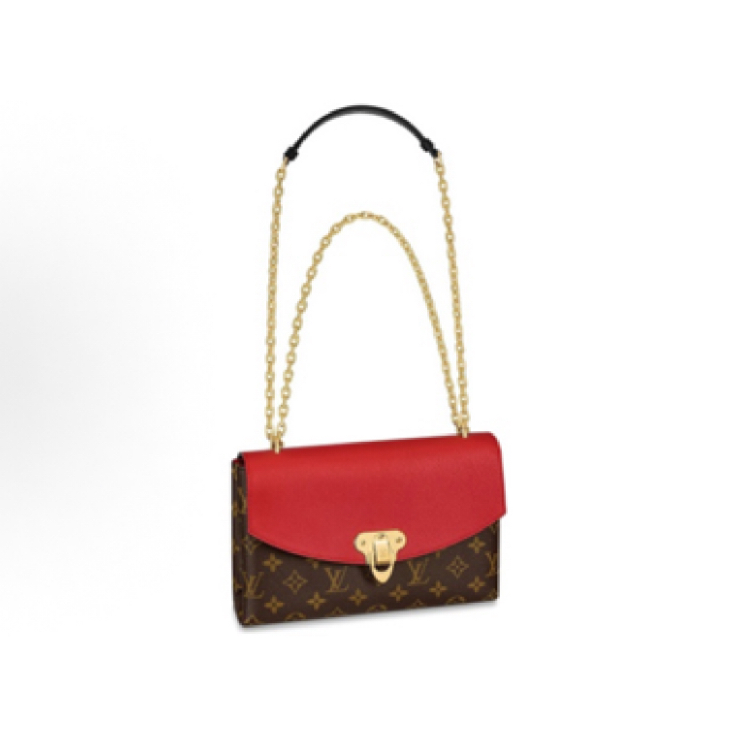 95新 LouisVuitton/路易威登 信封包 红/0634