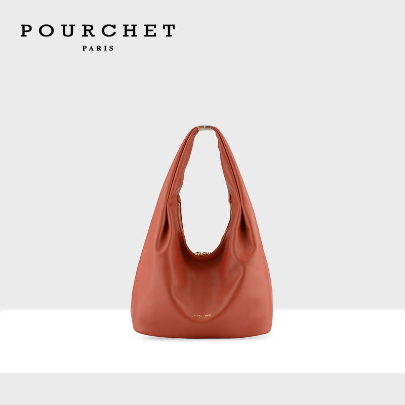 POURCHET/宝榭25新款ARCHE亚瑟拱桥包中号手提斜挎包法式单肩女包