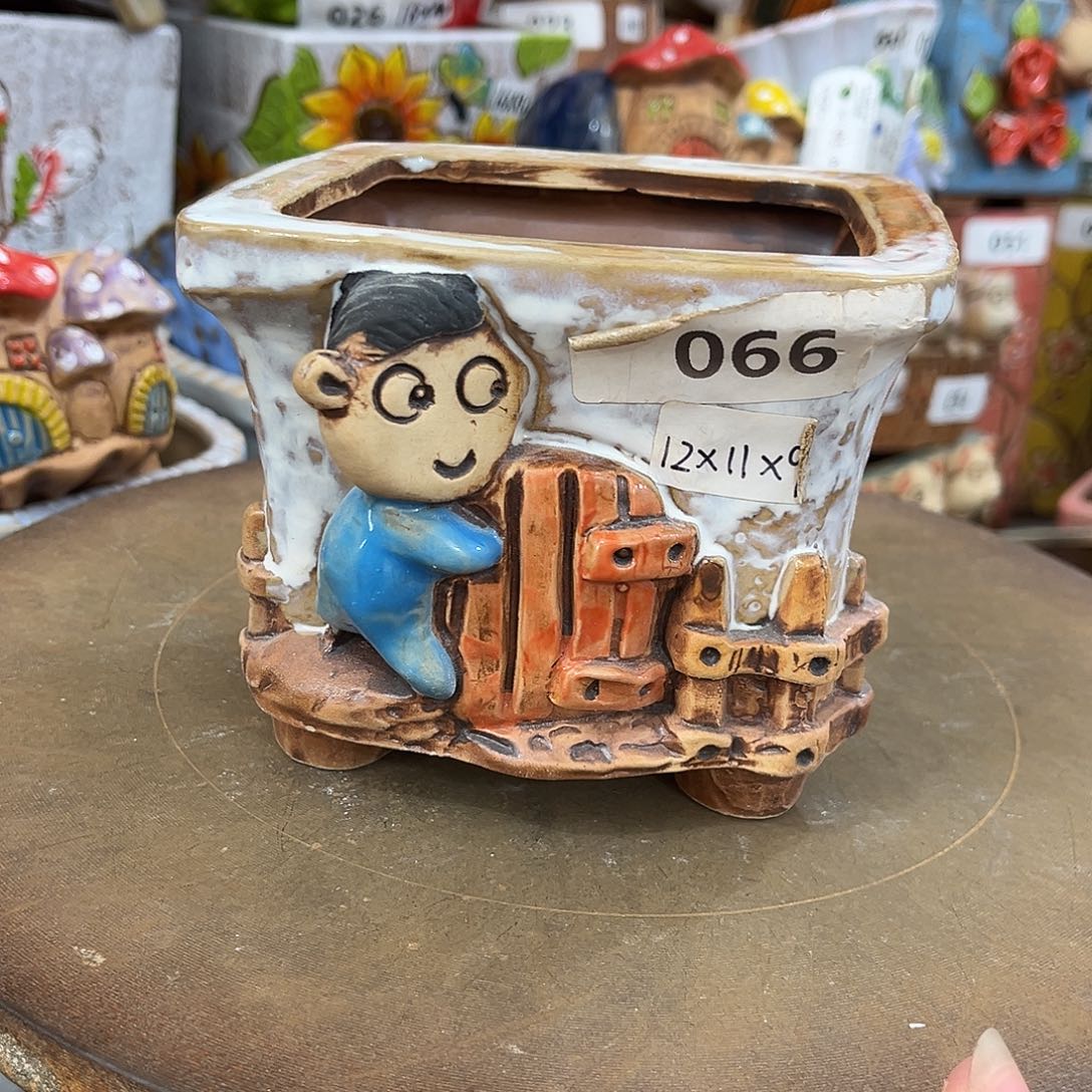 粗陶多肉花盆花盆