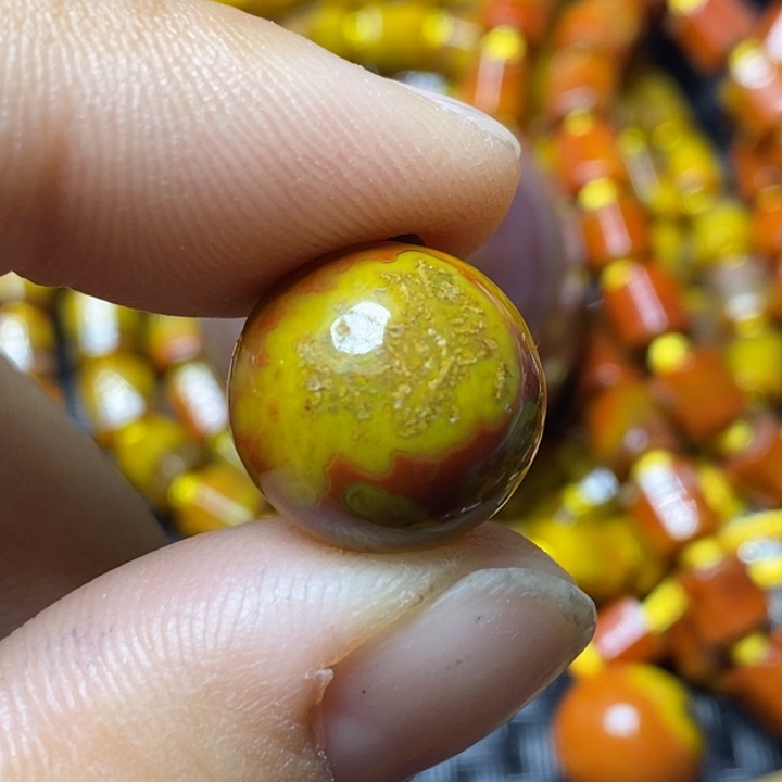 玛瑙/玉髓颈饰未镶嵌绿*灵