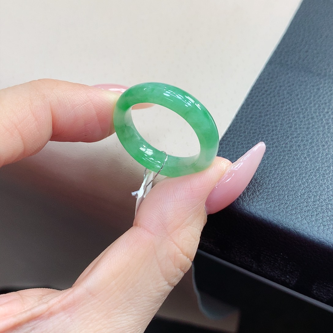 未镶嵌戒指翡翠21号