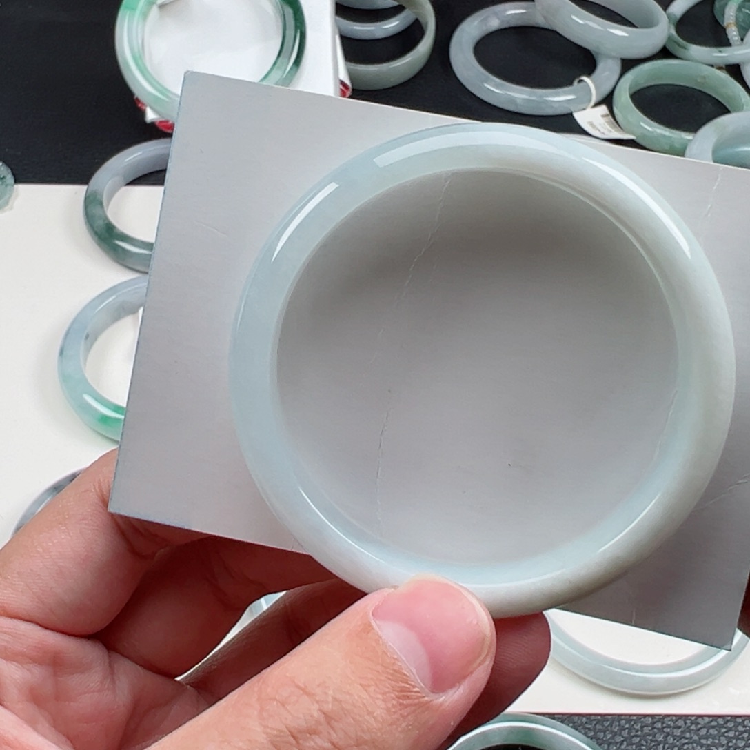 未镶嵌手镯翡翠54.5*9.8*6.3