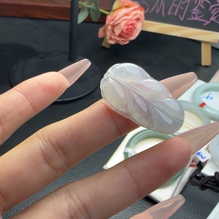 颈饰未镶嵌翡翠翡翠叶子