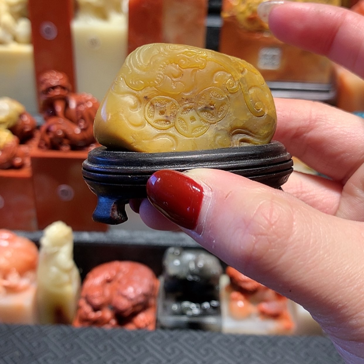 【闪购商品】寿山石寿山石老挝石批发