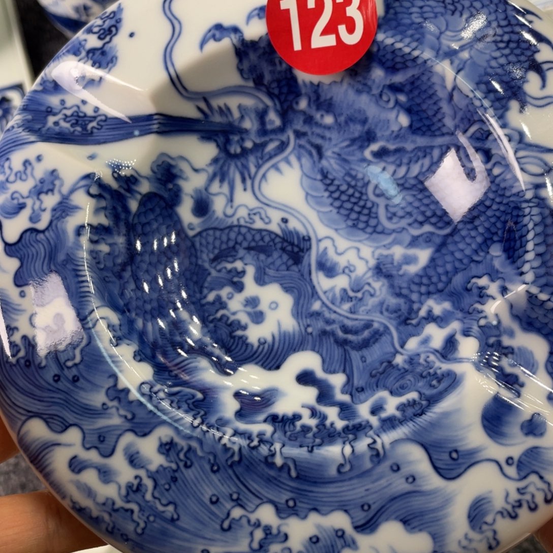 炙***使景德镇陶瓷手工手绘