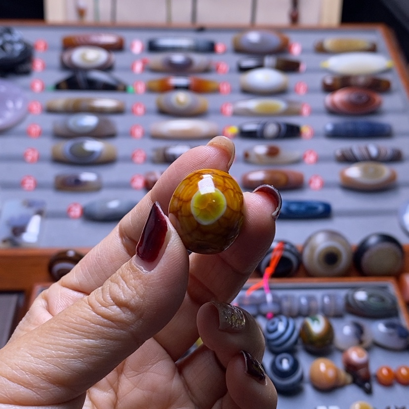 【闪购商品】玛瑙/玉髓珠宝半成品未镶嵌金*